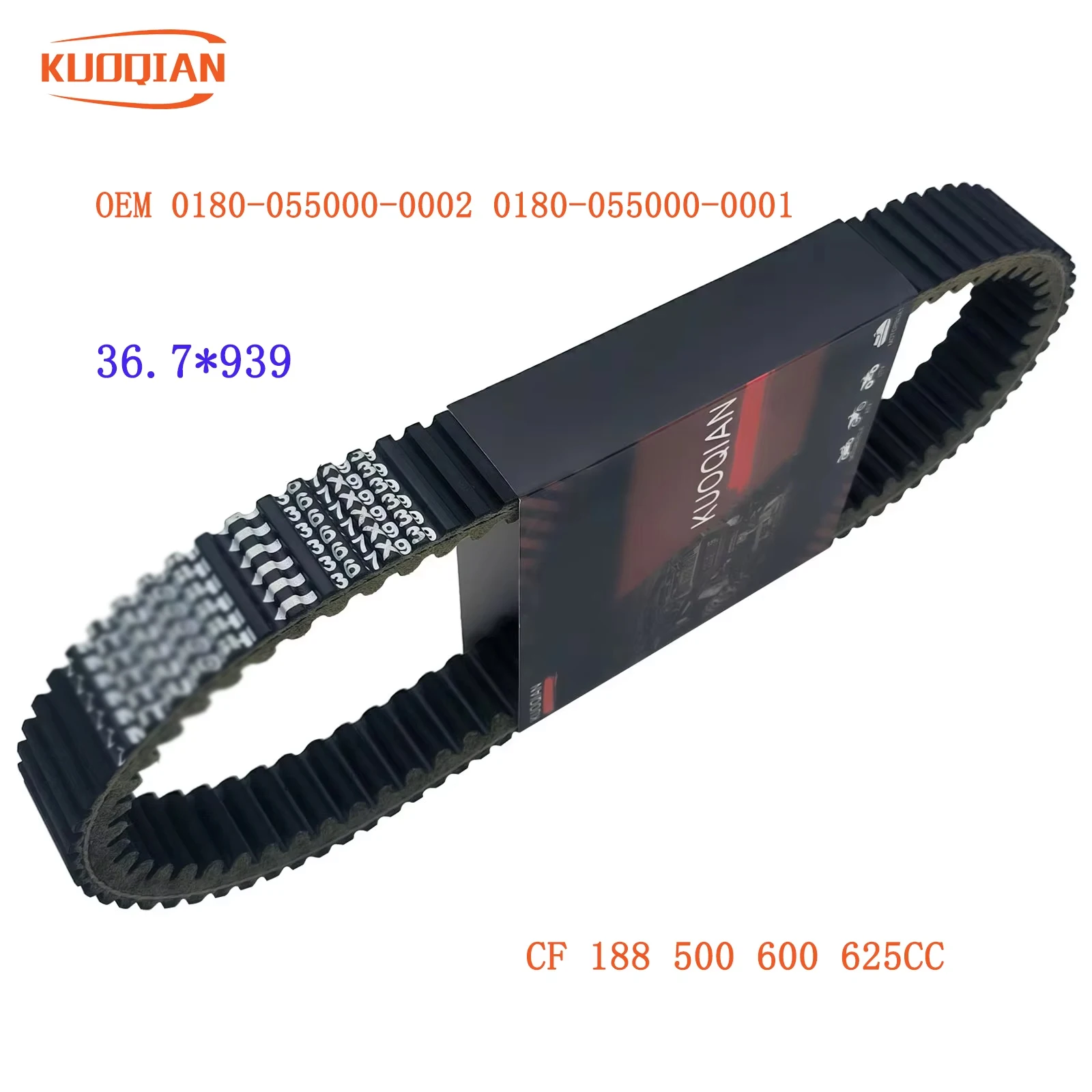 Antriebsriemen für CF 450 550 400 500 600 Swat Trail Tracker Snyper UForce ZForce ATV UTV 500 600 X5 X6 Z6 0180- 055000 -0001 Image