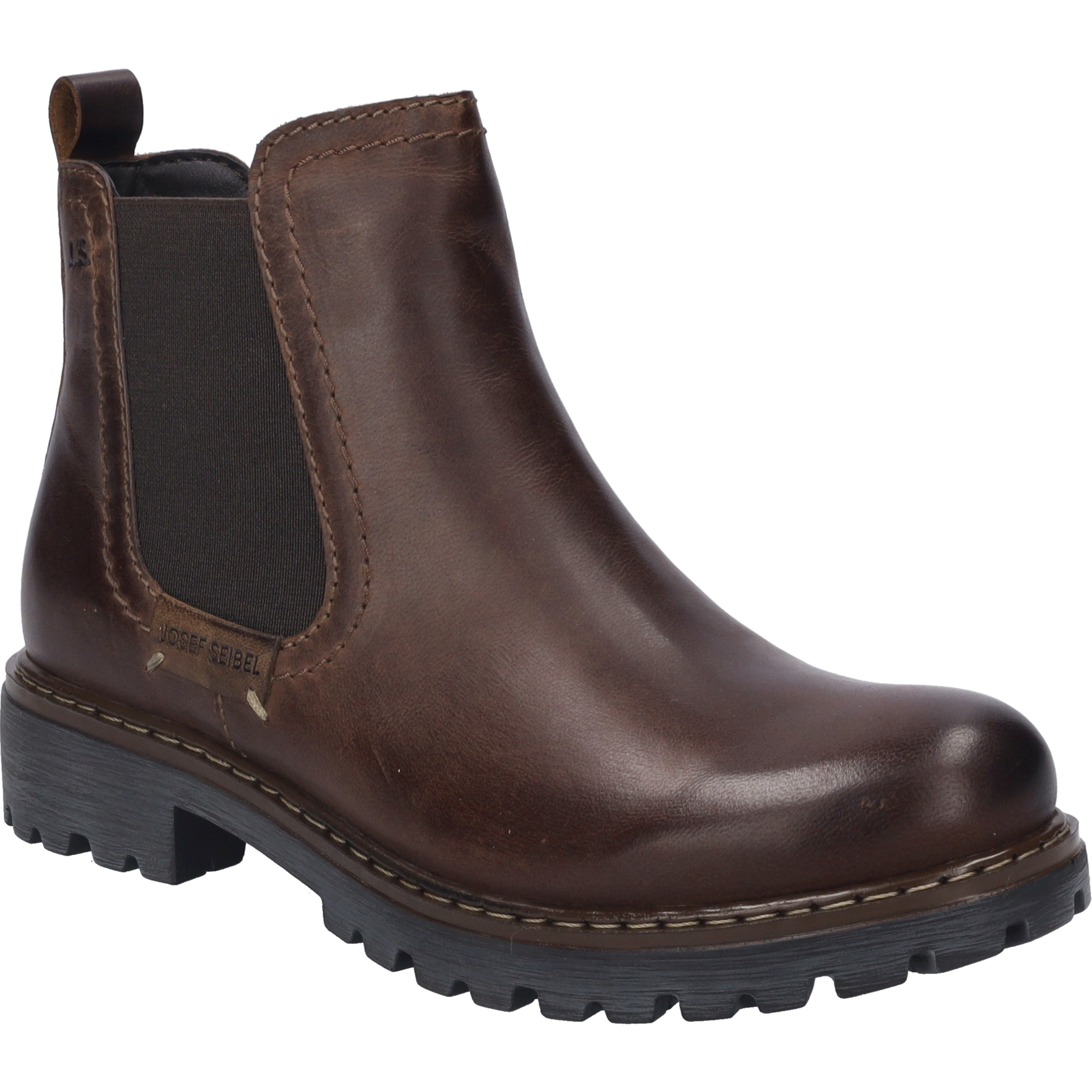 Stiefelette JOSEF SEIBEL "Marta 03, moro", Damen, Gr. 41, braun (moro), Obermaterial: 100% Rindsleder Leather cow., Schuhe Stiefelette