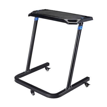 RAD SPORTZ 83-DT5086 Adjustable Bike Desk - Rolling Laptop Cart for Stationary