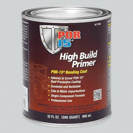 POR-15 41104 High Build Primer - . Quart - POR-15