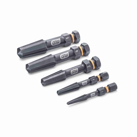 GEARWRENCH 84786 10 Piece Bolt Biter Screw Extractor Set