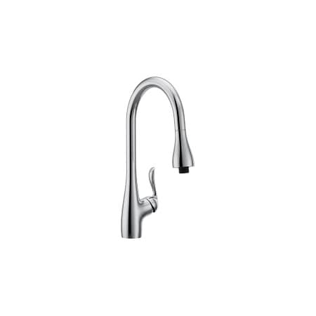 MOEN 4736 One-Handle Pulldown Laundry Faucet in Chrome