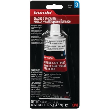 BONDO 907 PUTTY GLAZE&SPOT 4.5 OZ