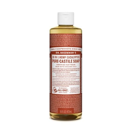 DR. BRONNERS CSEU16 16OZ Eucalypt Cast Soap - DR. BRONNERS