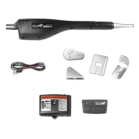 MIGHTY MULE MM271 Swing Gate Kit,Battery,300lb MAX
