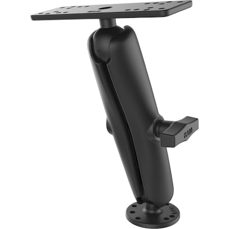 RAM MOUNTS RAM-111U-D Ram 1.5" Ball Mount w/Long Double Socket Arms