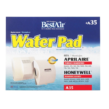 HUMIDIPAD A35 BestAir Replacement Water Pad For Aprilaire 350/360/