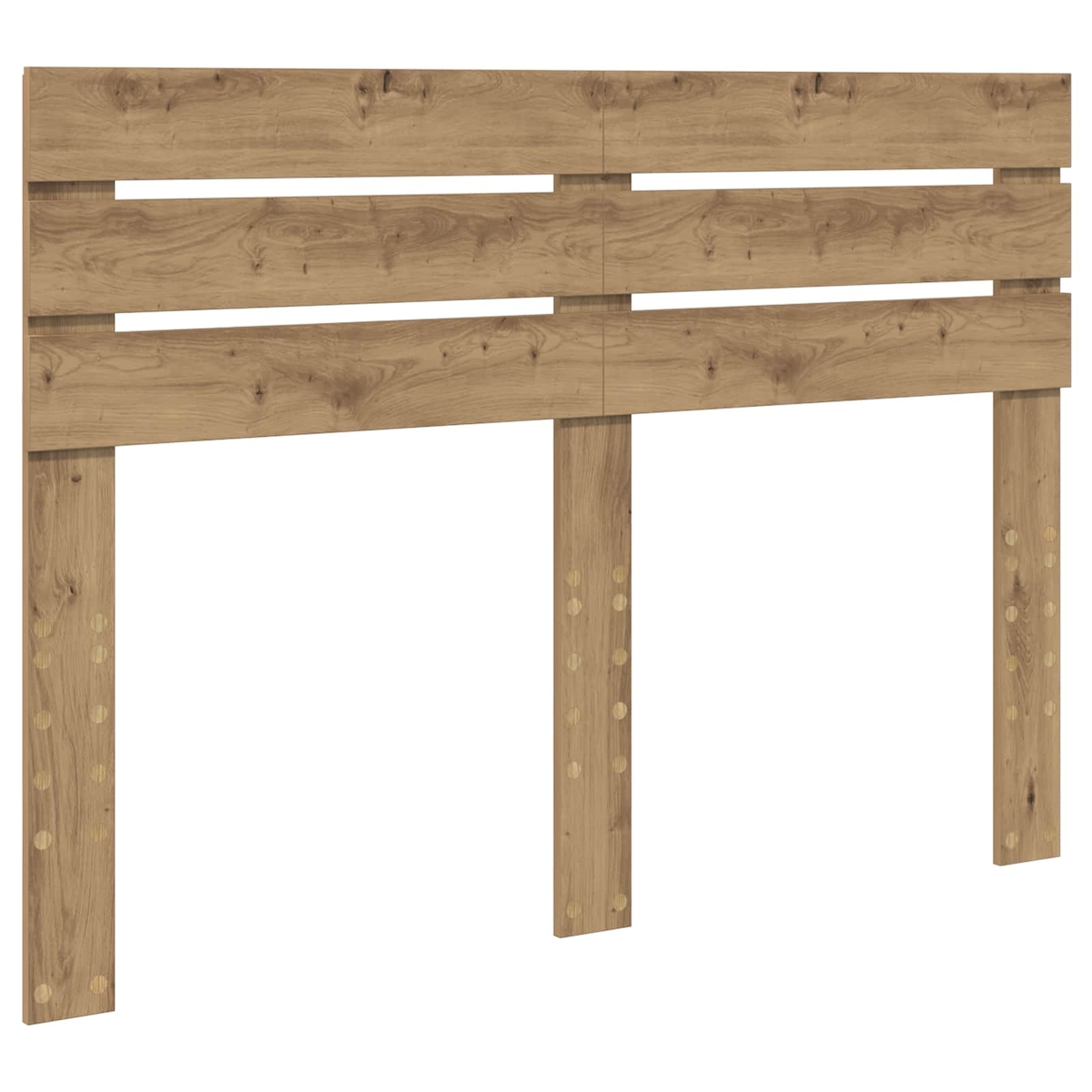 vidaXL Kopfteil Artisan-Eiche 160 cm Holzwerkstoff Image