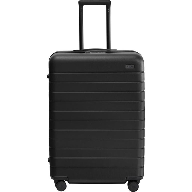 The Medium Flex Suitcase - Black - AWAY Luggage