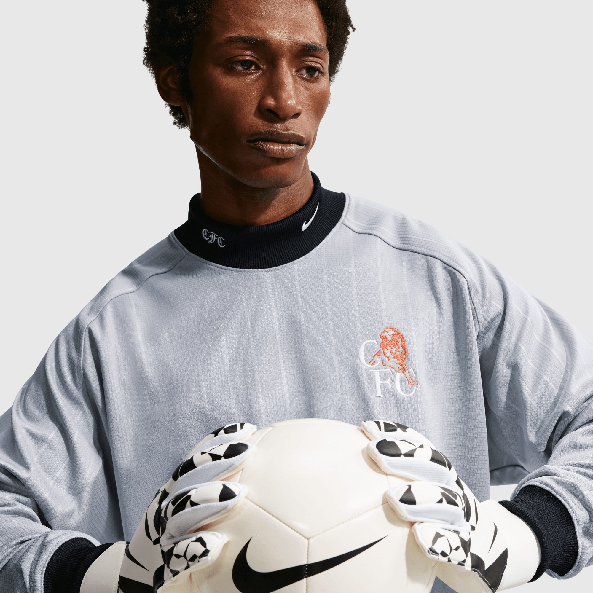 Chelsea Nike Leisure Torwarttrikot – Grau Image