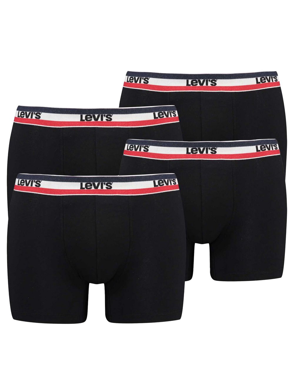 Levi's Boxershort 4er Pack Herren schwarz, XL Image