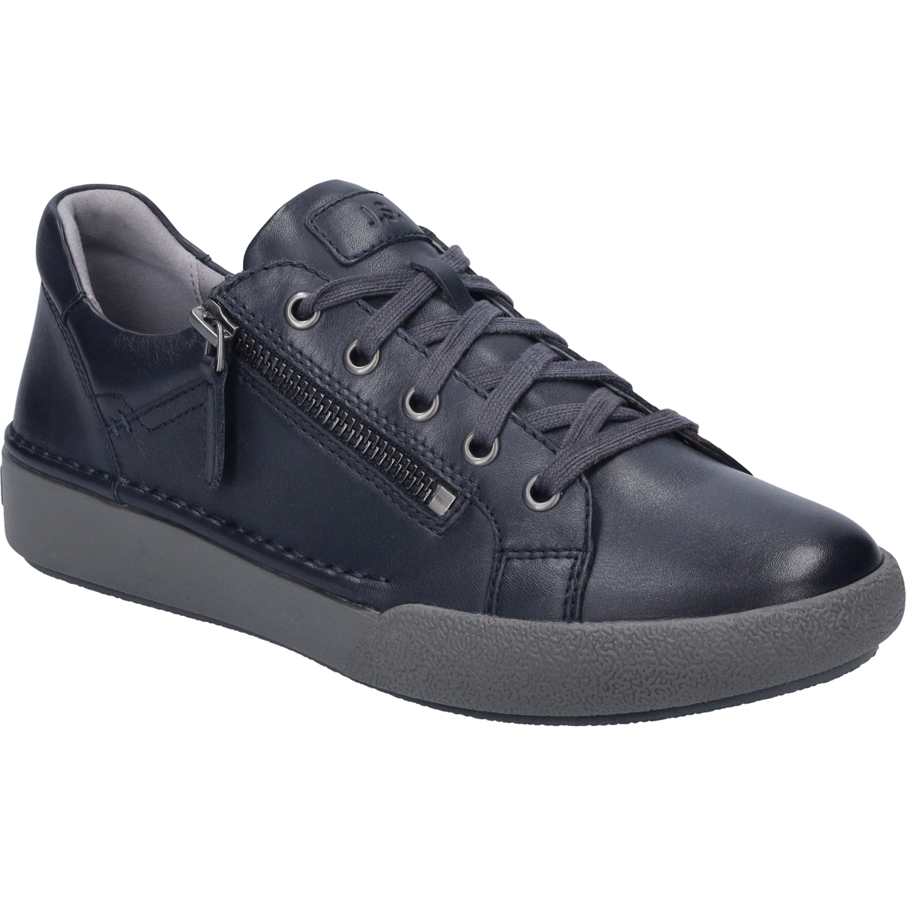 Sneaker JOSEF SEIBEL "Claire 13, indigo", Damen, Gr. 38, blau (indigo), Obermaterial: 100% Rindsleder Leather cow., Schuhe Sneaker