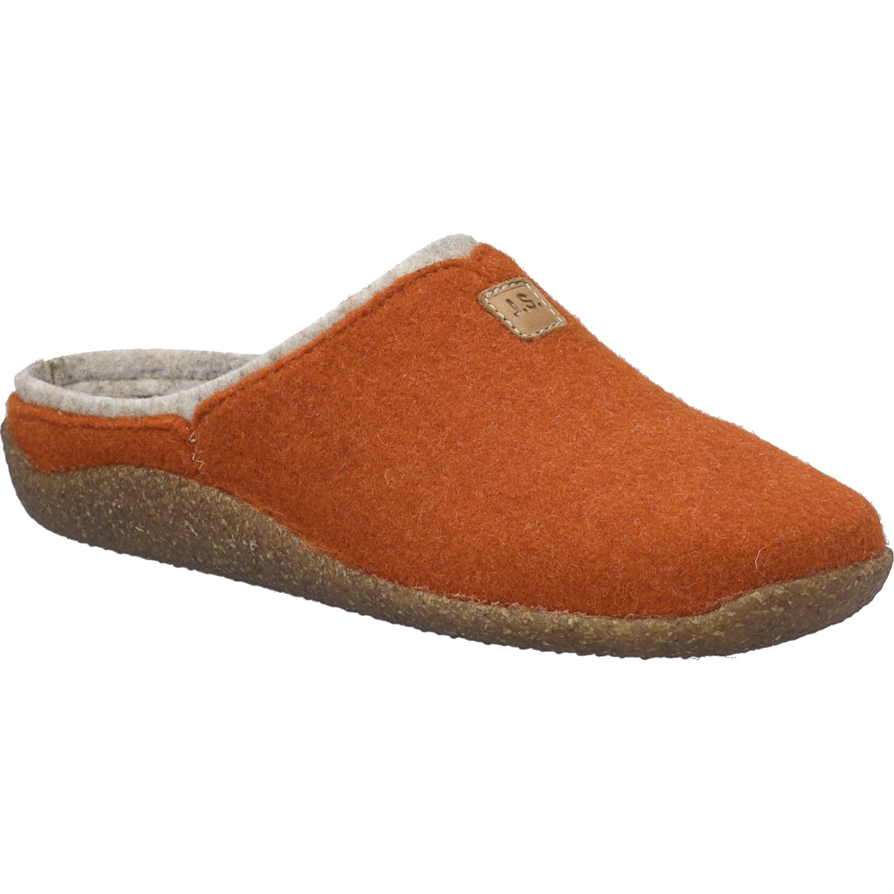 Hausschuh JOSEF SEIBEL "Vinny 01, orange-kombi", Damen, Gr. 40, orange (orange, kombi), Obermaterial: 100% Textilmaterial TEXMAT., Schuhe Hausschuh