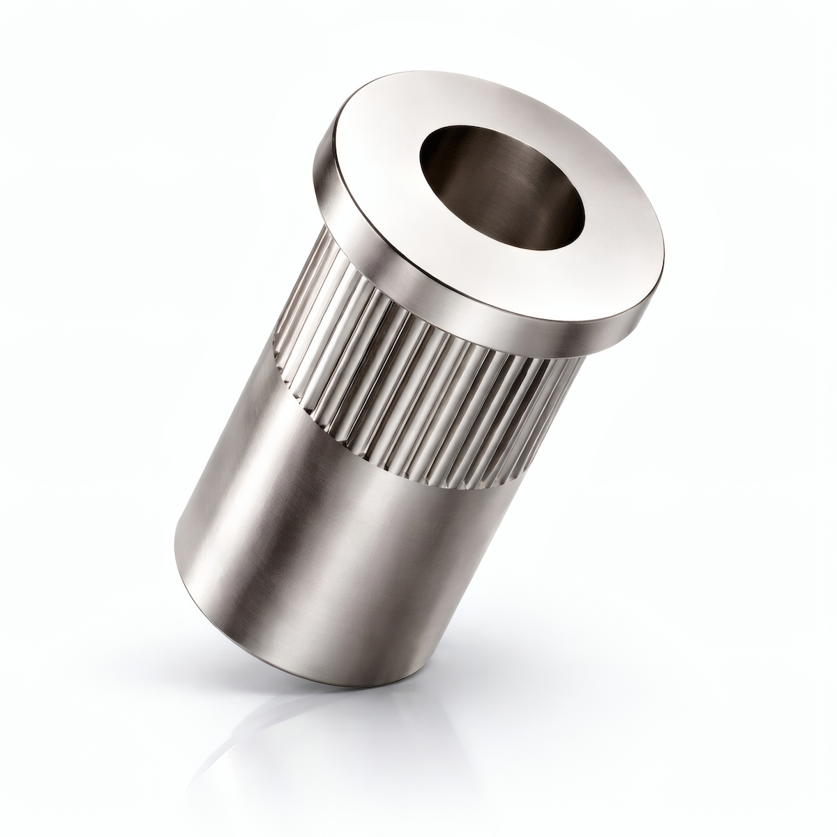 Qualinos Blindnietmutter M8 V2A Edelstahl 10 Stück - Klemmbereich 5-7mm für Zaunpfosten Image