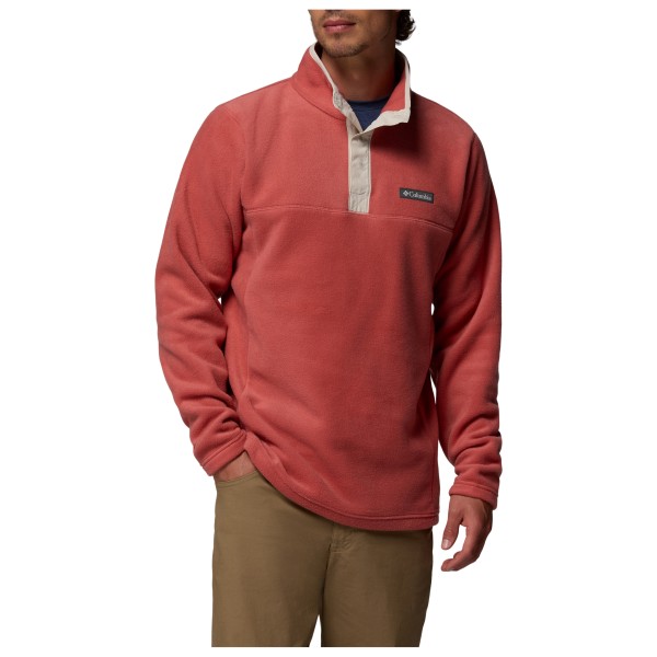 Columbia - Steens Mountain Half Snap II - Fleecepullover Gr M rot