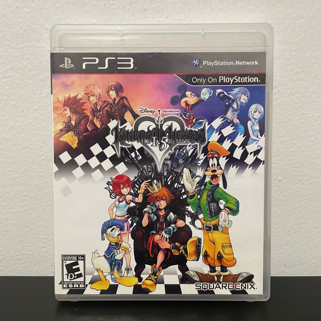 Disney Video Games & Consoles | Kingdom Hearts Hd 1.5 Remix Ps3 Playstation 3 Disney Video Game Cib Retro 2013 | Color: Black/White | Size: Os