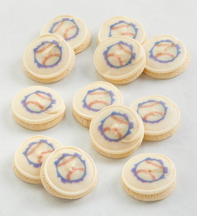 Baseball Cookie Gift Box by Cheryl's Cookies