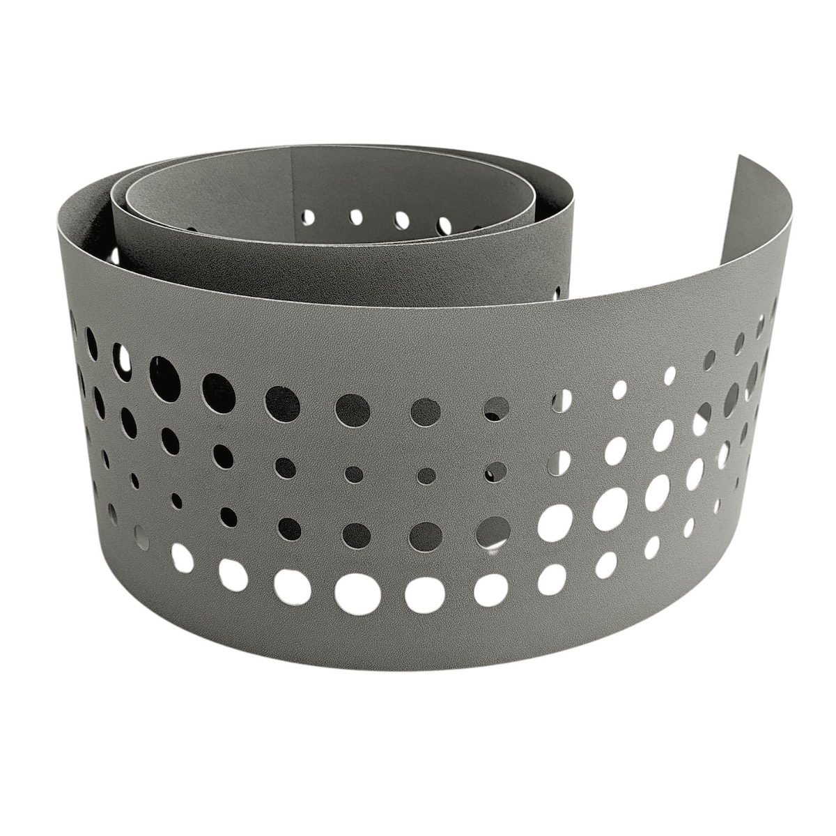 zaun|zu® Sichtschutz zaun|zu PREMIUM dekor Pulse Sichtschutz Steingrau 2,55m Image