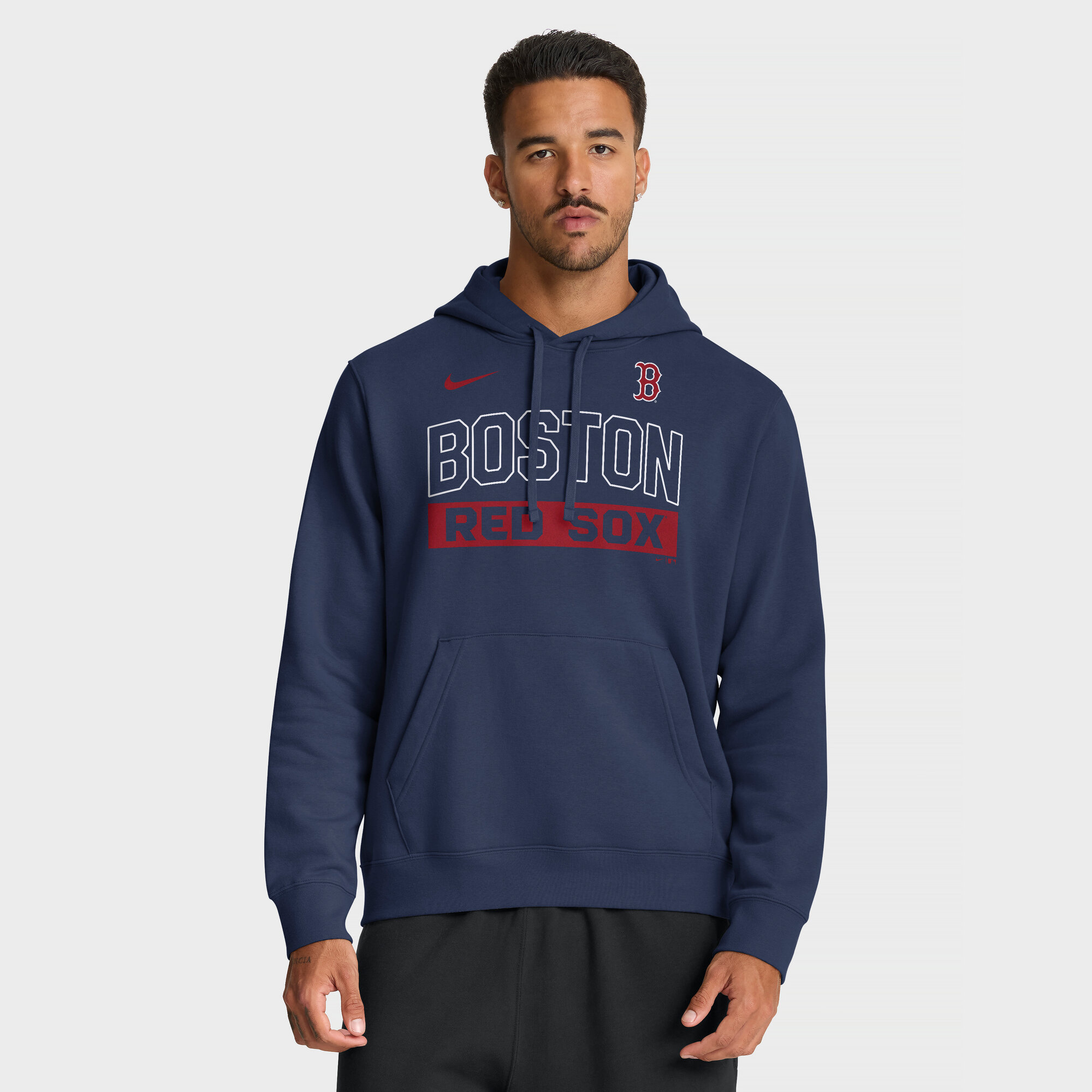 Boston Red Sox Nike Club Fleece Pullover Hoodie – Herren Image