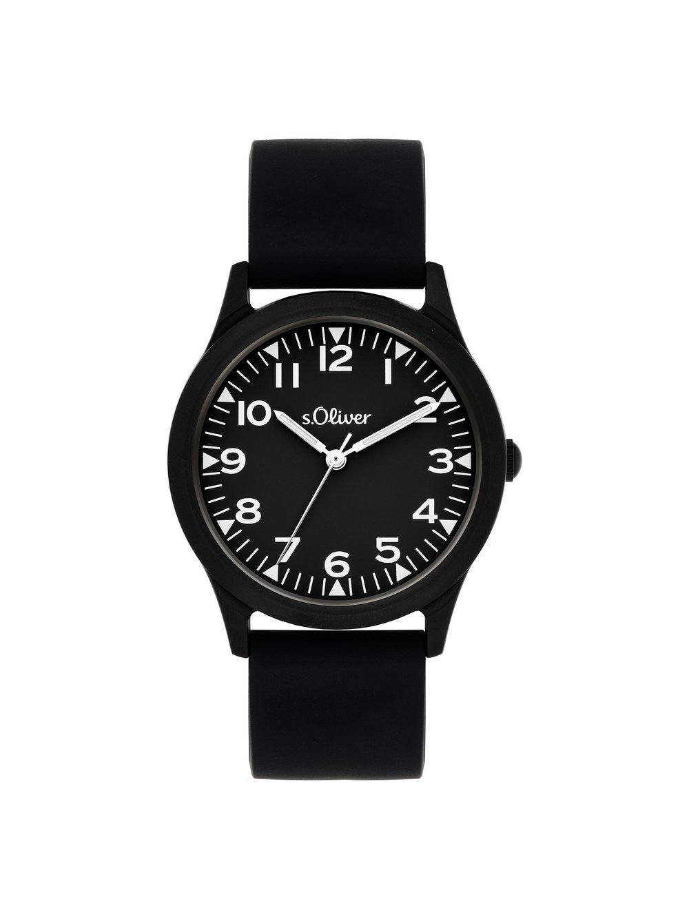 s.Oliver Armbanduhr Kinder schwarz, ONE SIZE Image