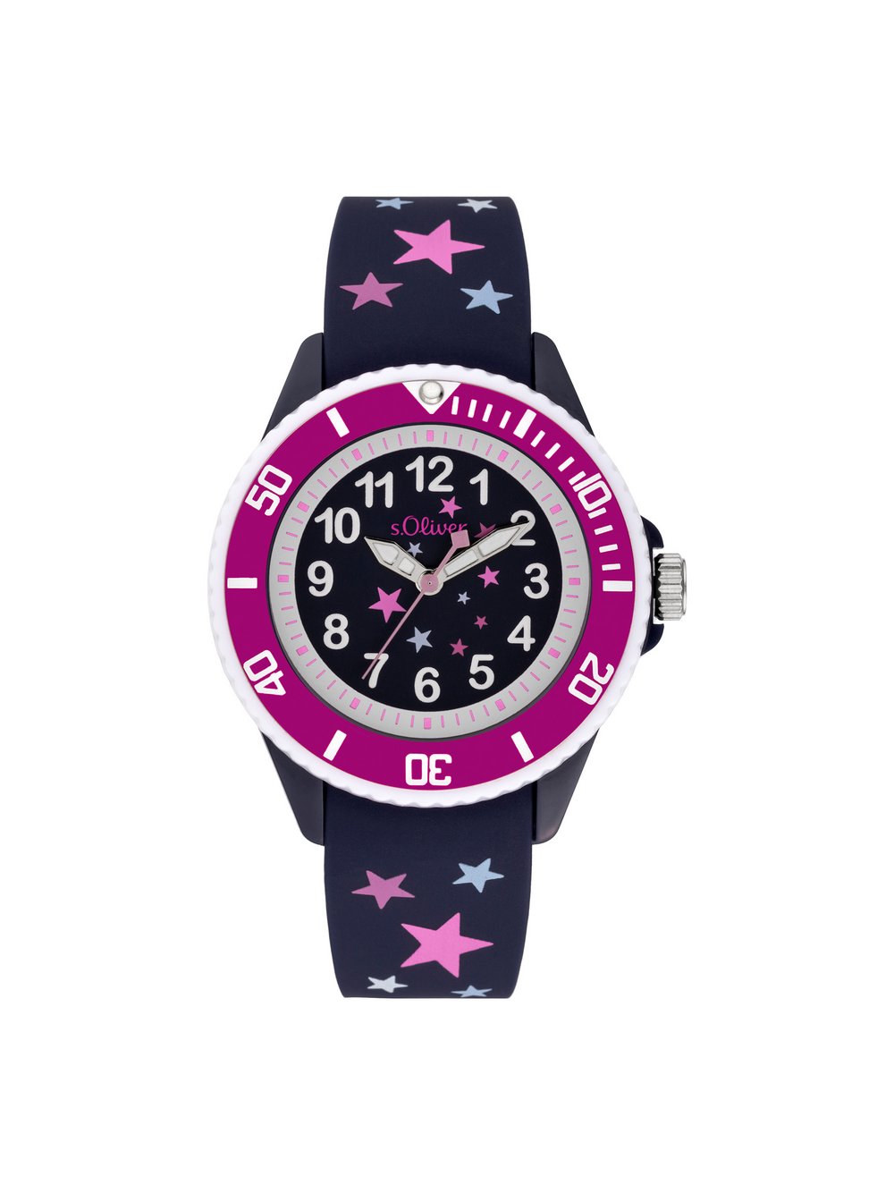 s.Oliver Armbanduhr Mädchen mehrfarbig, ONE SIZE Image