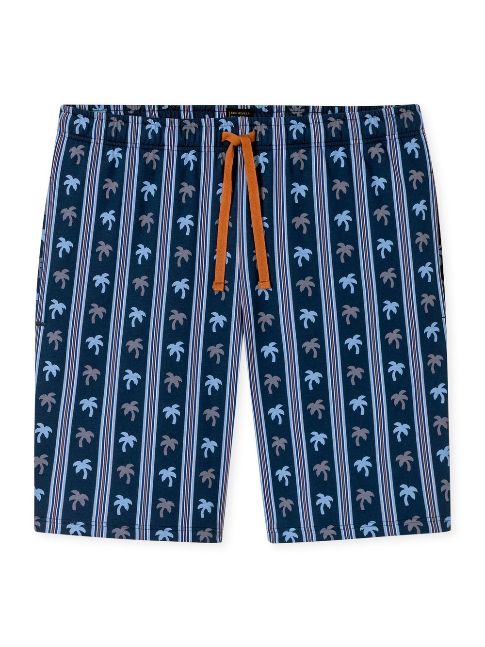 Schiesser Pyjamahose Herren blau, 48 Image