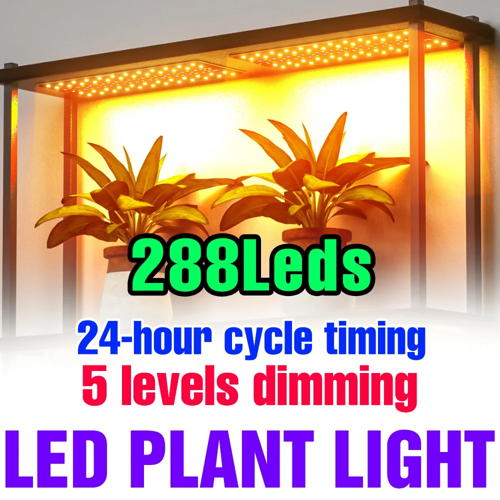 5V LED Quantum Board Pflanzenlampe für Innenräume Vollspektrum USB Pflanzenwachstumslampe UV/IR Hydroponische Beleuchtung für Gemüse, Obst und Setzlinge