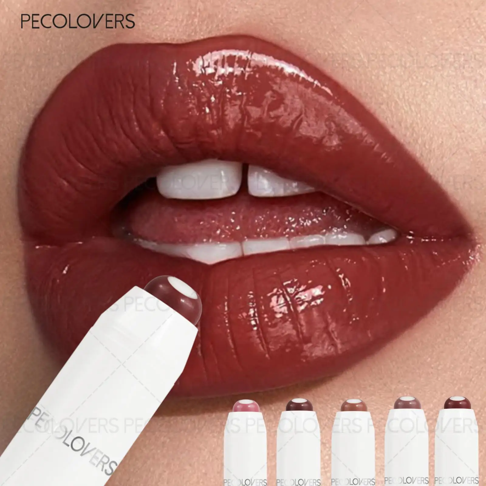 Pinch Mouth Red Pen, feuchtigkeitsspendender Lippenstift, langlebig ohne zu trocknen, geeignet für Herbst und Winter, Lippen-Make-up Image