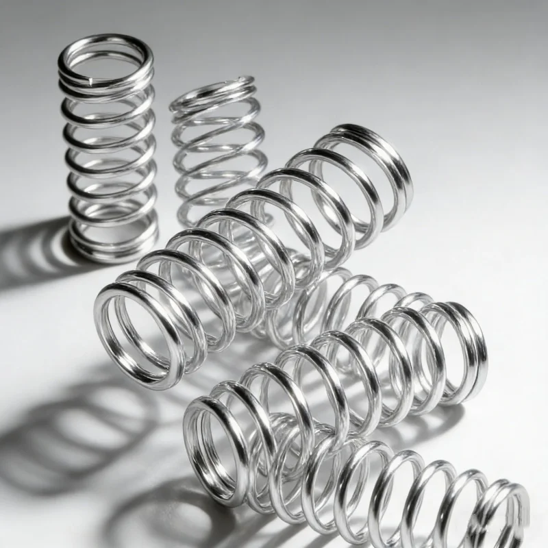 10–20 Stück/Lot 0,5 mm kleine Mikro-Druckfeder aus Edelstahl, Außendurchmesser 3/3,5/4/4,5/5/6/7/8/9/10/11/12 mm, Länge 5 mm bis 100 mm Image