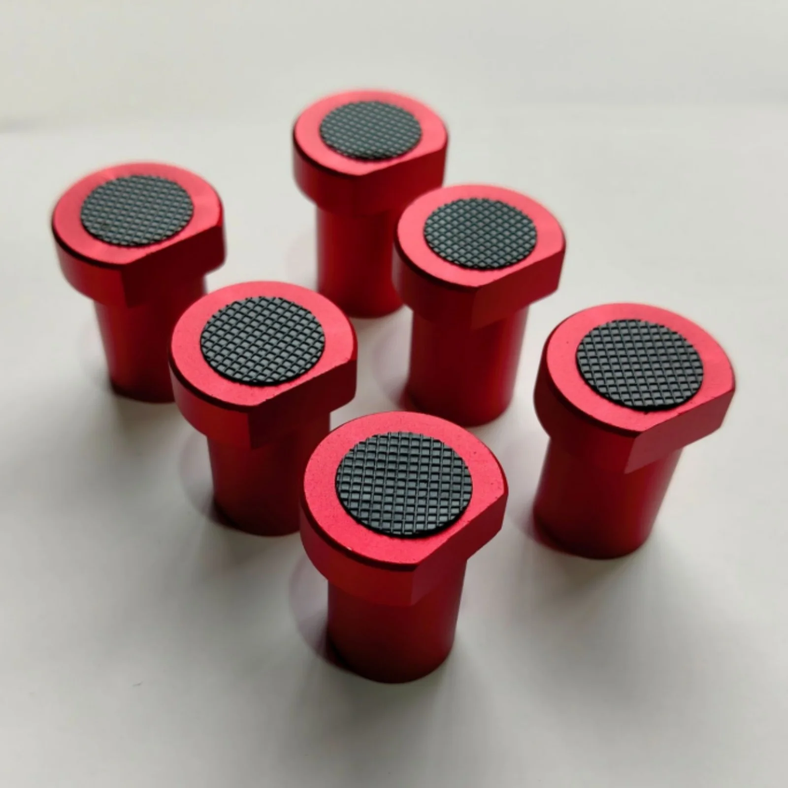 20-mm-Holzbearbeitungshunde aus Aluminiumlegierung stoppt 12 Stück für die Werkbankgebrauch steigert die Stabilität während der Holzbearbeitungsprozesse Image