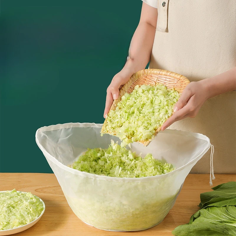 2 Stück wiederverwendbare feinmaschige Filterbeutel, Filter für Kaffee, Tee, Saft, Wein, Braufilter, Käse wie Vliesstoff Image