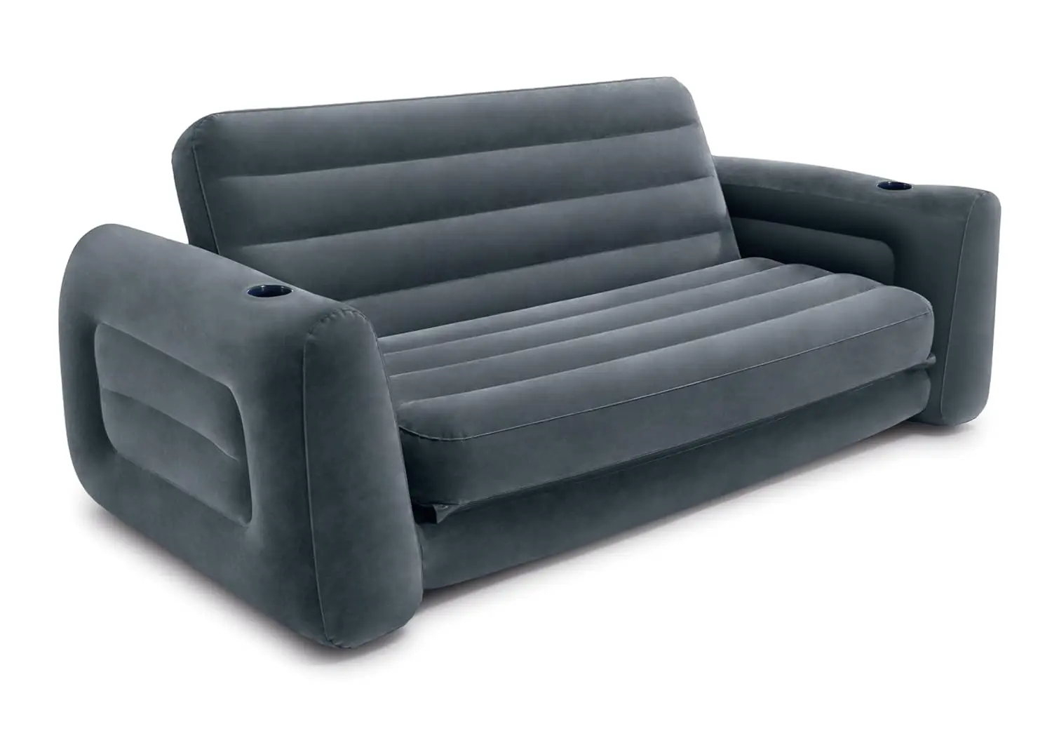 Aufblasbarer Loveseat-Schlafsofa für 2 Personen, max. 200 kg, 127 x 231 x 66 cm, mit Getränkehalter, individuell Image
