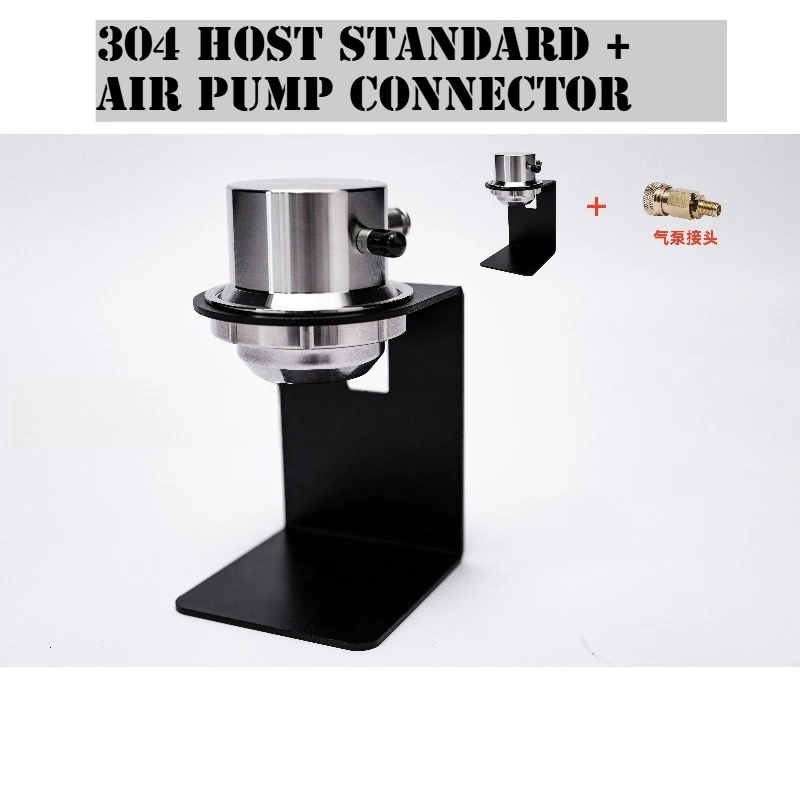 Pneumatische Kaffeemaschine Espresso 9bar Extraktion Tragbare Kaffeemaschine Haushalts-Kaffeemaschine aus Edelstahl Image