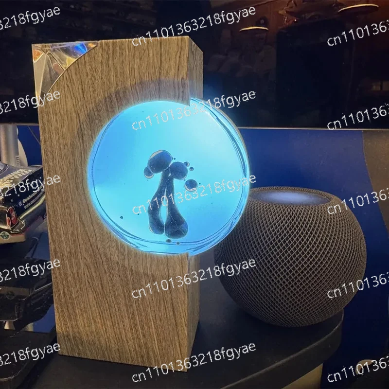 Musik-Rhythmus Tanzende Ferroflüssigkeit Ferroflüssigkeits-Lautsprecher Musikpartner Ferroflüssigkeits-Display-Lampe Magnetische Flüssigkeit Desktop-Lautsprecher Geschenke Image