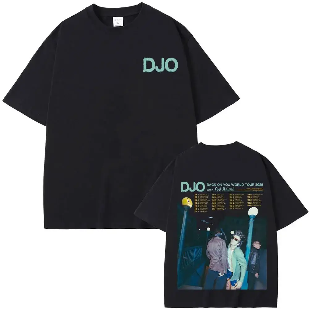 Joe Keery New Fans Gift T-Shirt Djo Back on You World Tour T-Shirts Übergroße Baumwoll-Streetwear Sommer Casual Tops Unisex