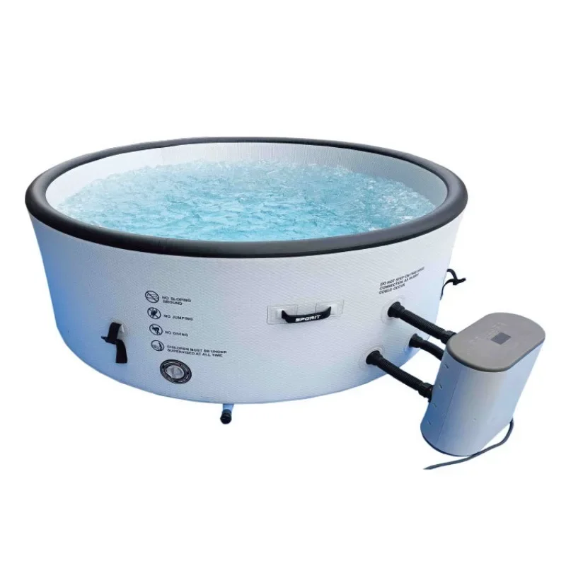 Schwimmbad Verdickter, verschleißfester, aufblasbarer, faltbarer, wiederaufladbarer, beheizter Planschbecken für den Außenbereich Image