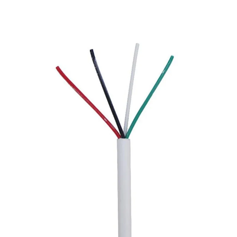 1/2/5/10 m, 26 AWG, 28 AWG, 1 A, 4-poliges Gleichstromkabel, PVC-Draht, kupferisoliertes Verlängerungskabel für USB, elektrisches 4-adriges Netzkabel C5 Image