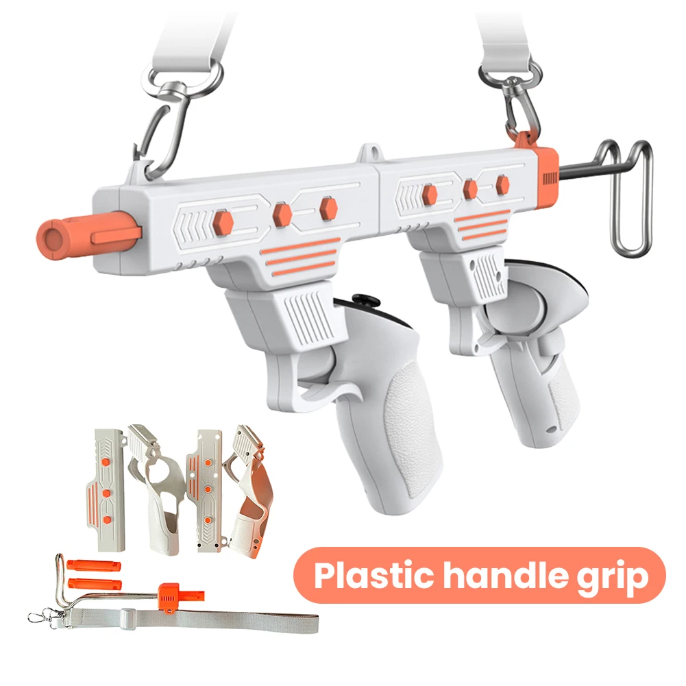 VR-Controller Gewehr-Adapter VR-Spiel-Zubehör Schießcontroller-Griffe für Meta Quest 3/Quest 3S Image