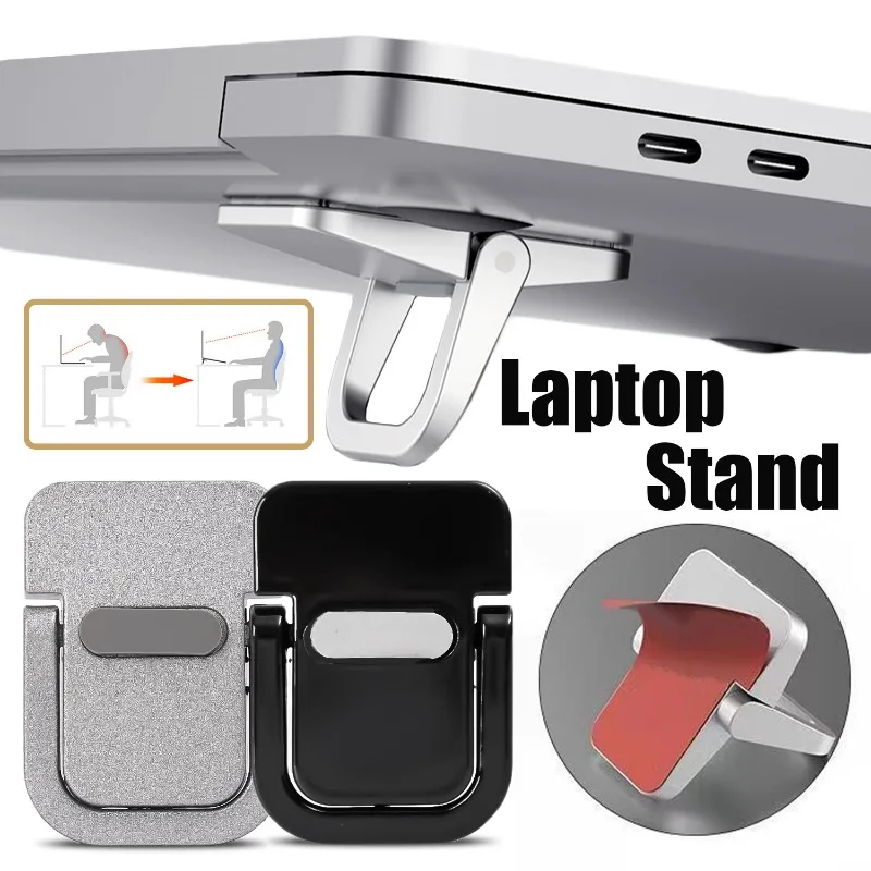 2 Stück Tastaturständer, Mini-Laptop-Ständer für den Schreibtisch, tragbarer Laptop-Ständer, kompatibel mit MacBook Air Pro, Dell XPS, HP und mehr. Image