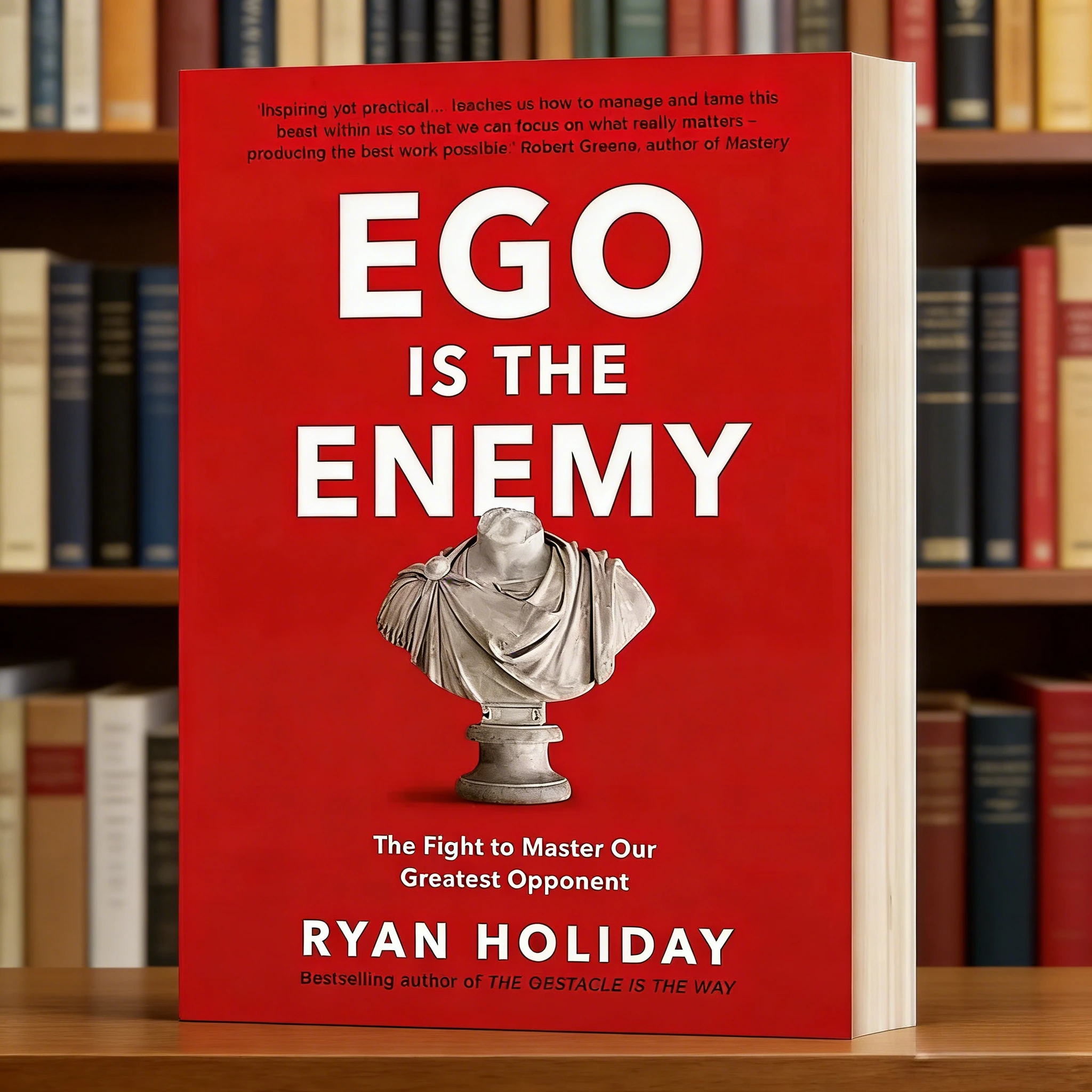 Ego ist der Feind von Ryan Holiday, Taschenbuch Image