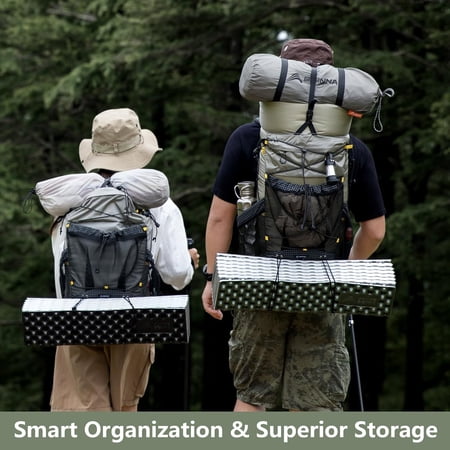 BISINNA Hiking Backpack 25+10L Lightweight Camping Backpack Daypack Ultralight 580g Backpacks for Travel Climbing Backpacking Outdoor for Adults