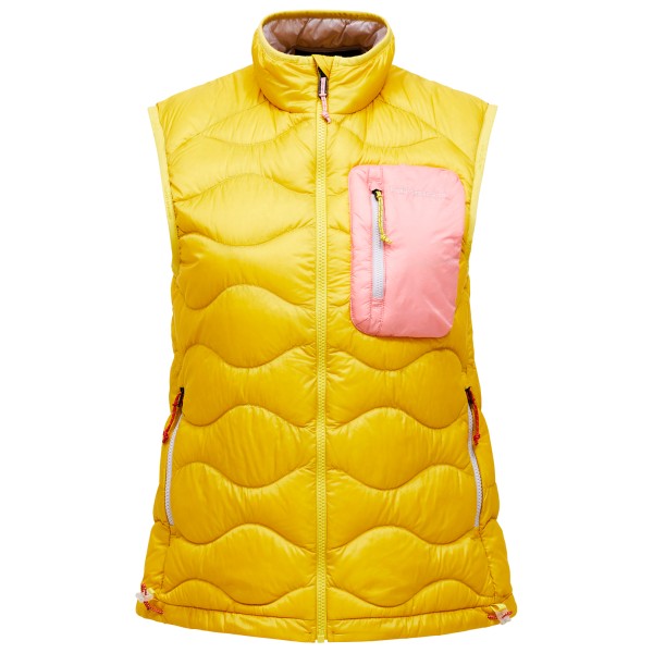 Peak Performance - Women's Helium Utility Down Vest - Daunenweste Gr S gelb