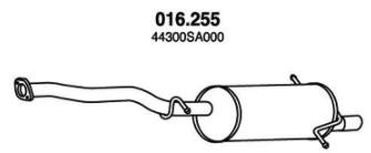 PEDOL Endschalldämpfer SUBARU 016.255 44300FC030,44300SA000,44300SA030 Endtopf,Auspuff Endtopf,Nachschalldämpfer,ESD 44300SA100 Image