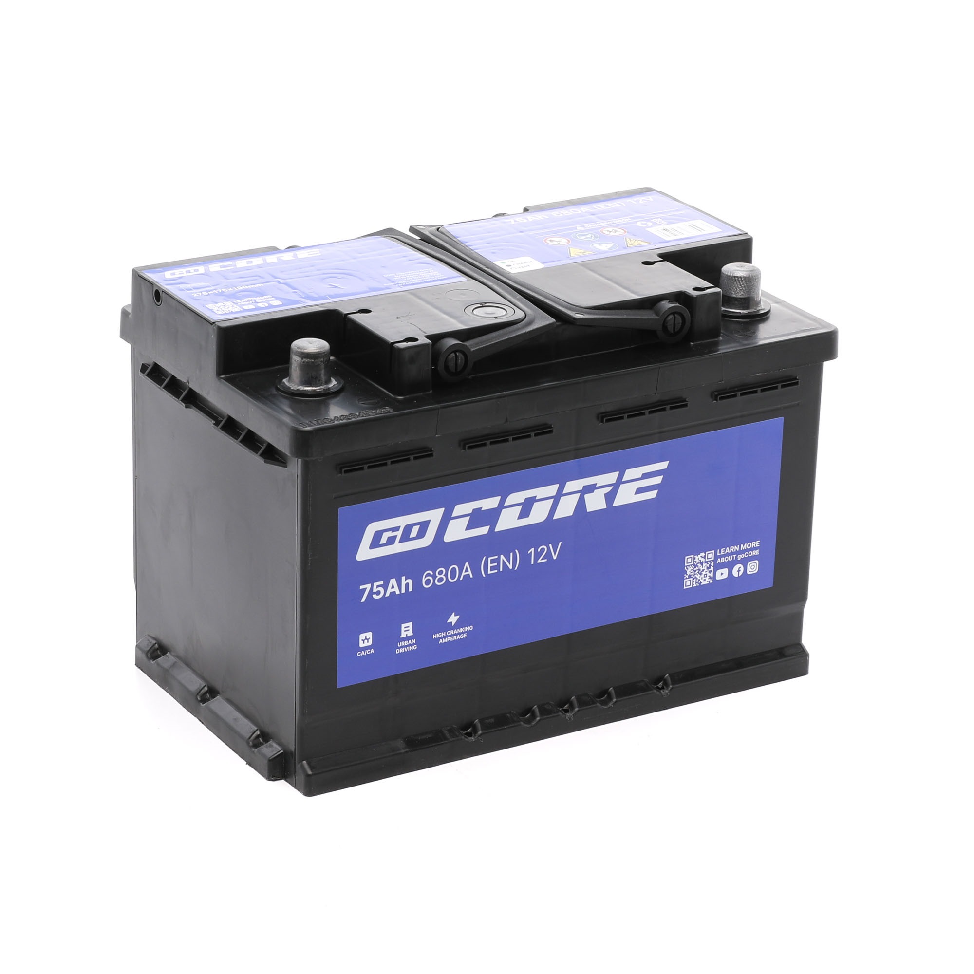 goCORE Starterbatterie VW,MERCEDES-BENZ,OPEL GCA0004 A0025416801,A0055412001,28800YZZBC Autobatterie,Batterie,Fahrzeugbatterie,Akku,Akkumulator Image