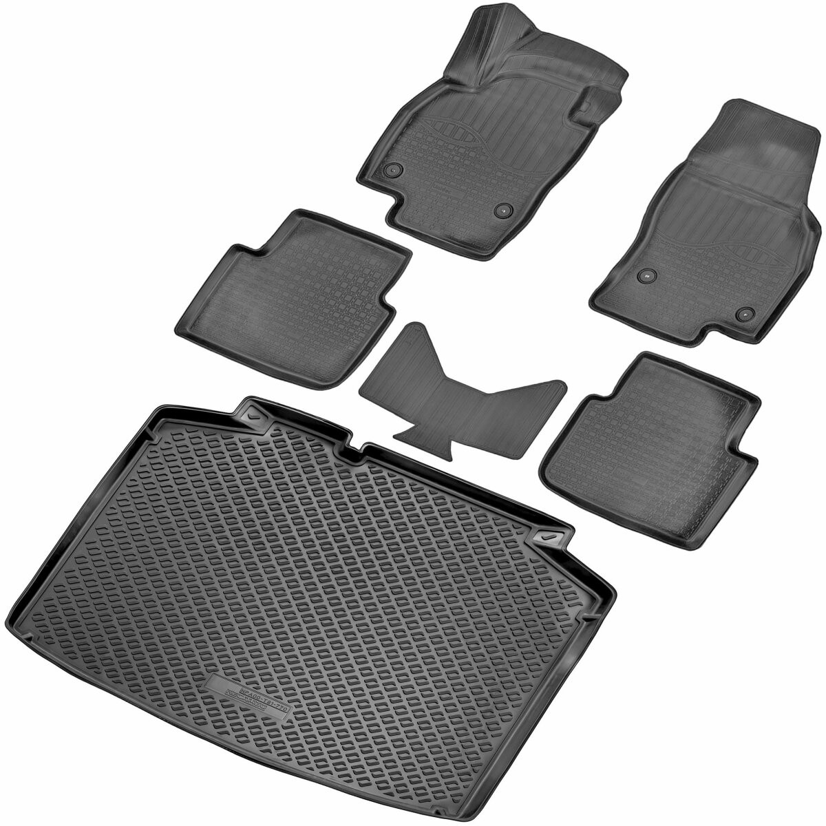 RECAMBO Fußmattensatz SKODA KF-053 Autofußmatten Image