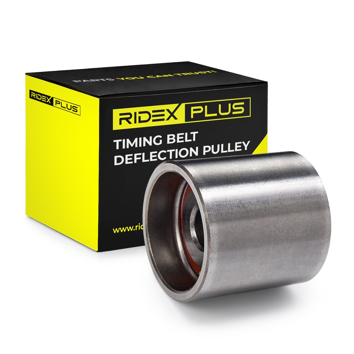 RIDEX PLUS Umlenk-/Führungsrolle, Zahnriemen VW,AUDI,FORD 313D0012P 58109244,036109244K,95510524400 95510524401,2555244,VWN3CA6K297AA,65958010004 Image