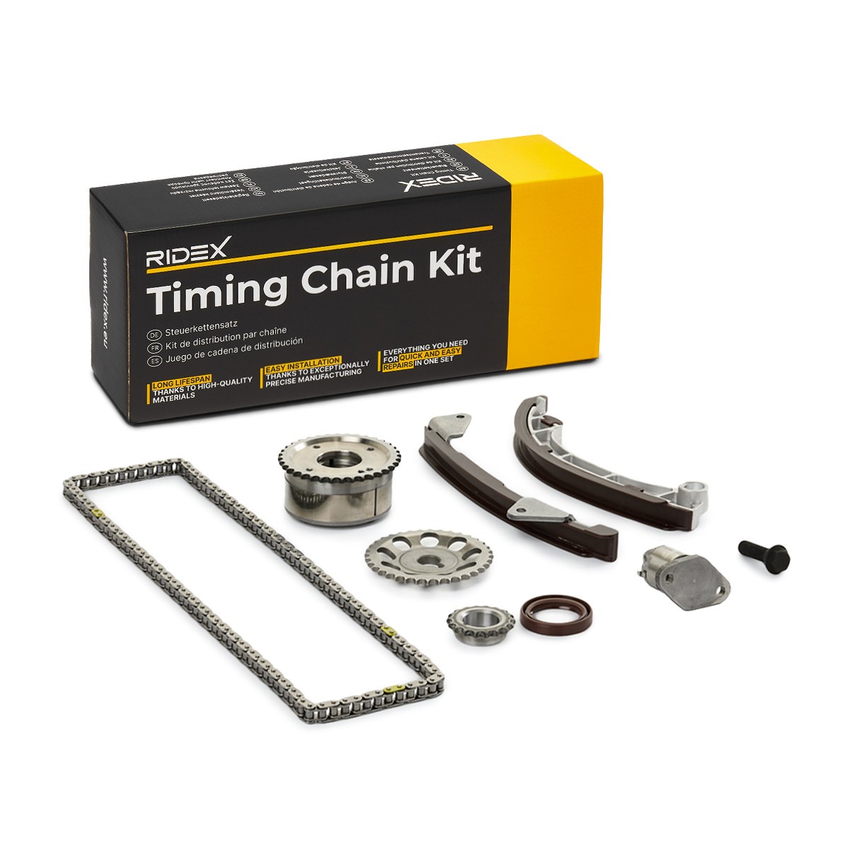 RIDEX Steuerkettensatz TOYOTA 1389T2472 135060D020,1350622030 Image