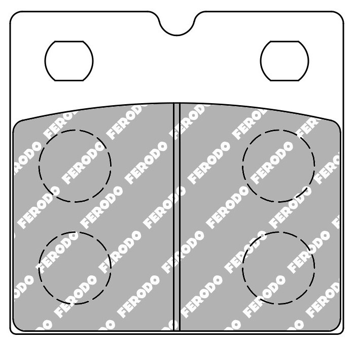 FERODO Bremsbelagsatz FDB108CPRO Bremsbeläge,Bremsklötze,Bremssteine,Bremsbeläge & Bremsbelagsatz,Bremsklötze & Bremsbelagsatz Image
