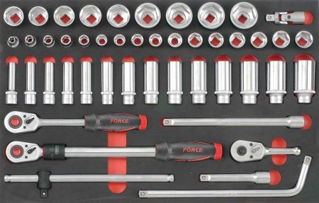 FORCE Steckschlüsseleinsatz-Set 4483 Image