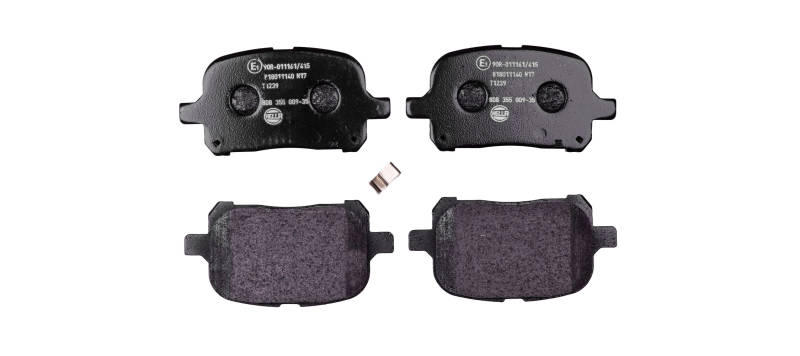 HELLA Bremsbelagsatz TOYOTA,LEXUS 8DB 355 009-351 0446533230,0446520550,0446533130 04465YZZCL,0446528400,0446533150,0446533290,0446548010,0446548060 Image